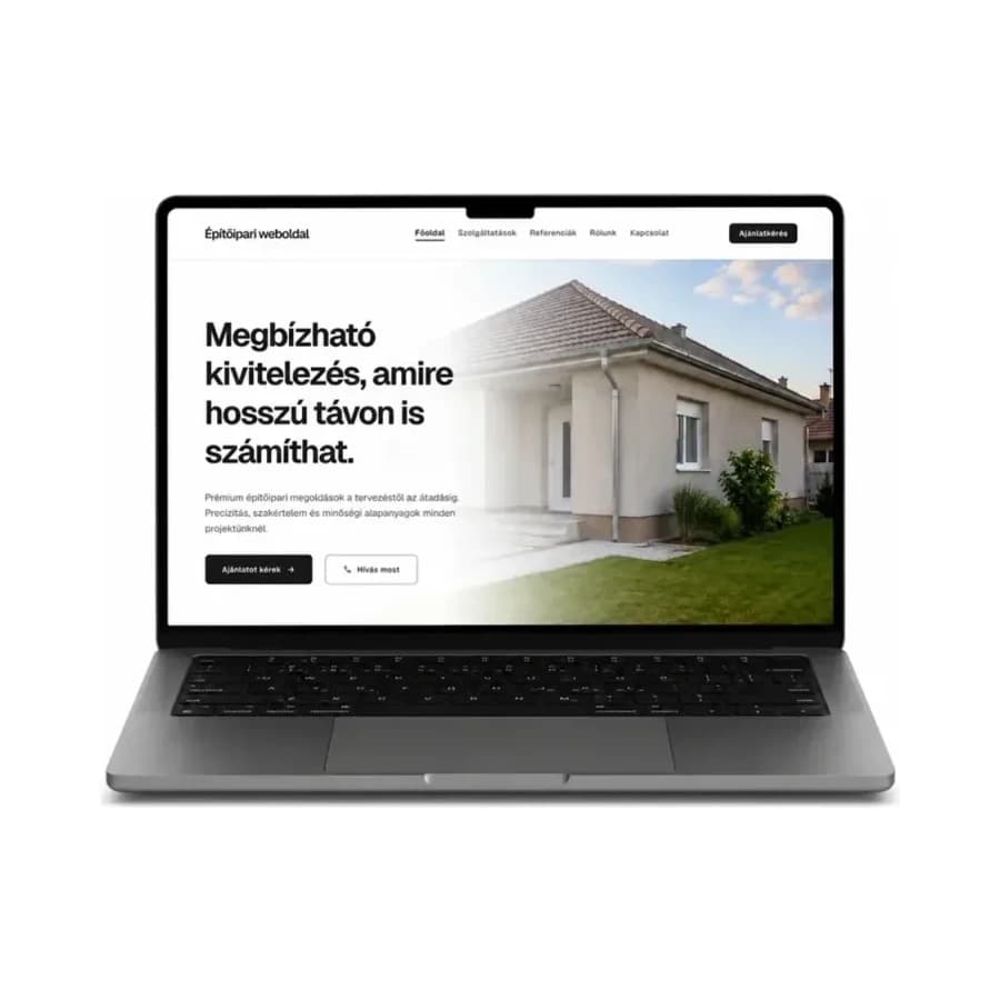 Többoldalas weboldal